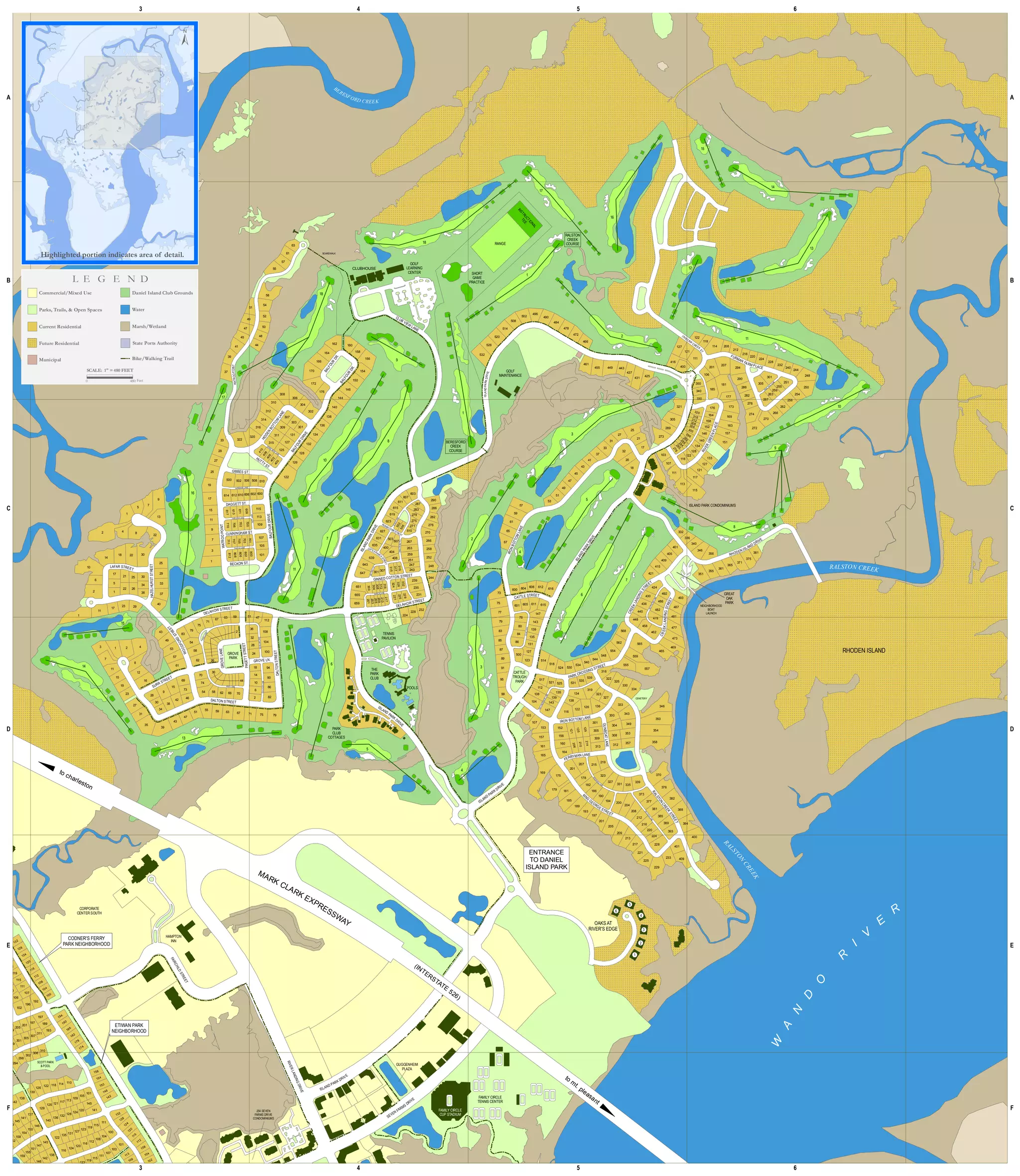 Daniel island northmap PDF