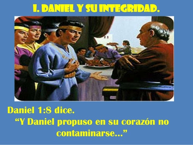 Resultado de imagen para y daniel propuso en su corazon no contaminarse