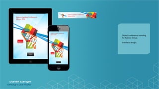 Global conference branding
for Adecco Group.
Interface design.
 