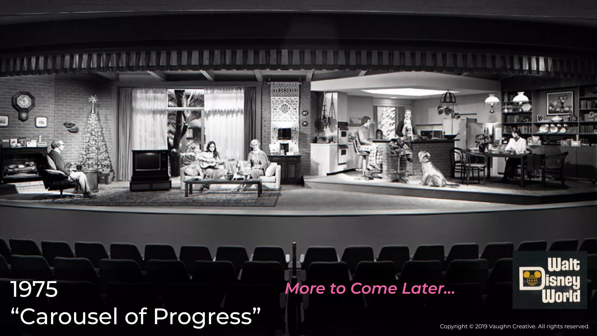 1975
“Carousel of Progress”
More to Come Later…
Copyright © 2019 Vaughn Creative. All rights reserved.
 