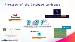 Promises of the Database Landscape
 