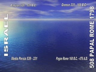 Daniel's Great Time Prophecies