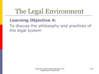 03 The Political and Legal Environments Facing Business | PPT