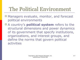 03 The Political and Legal Environments Facing Business | PPT