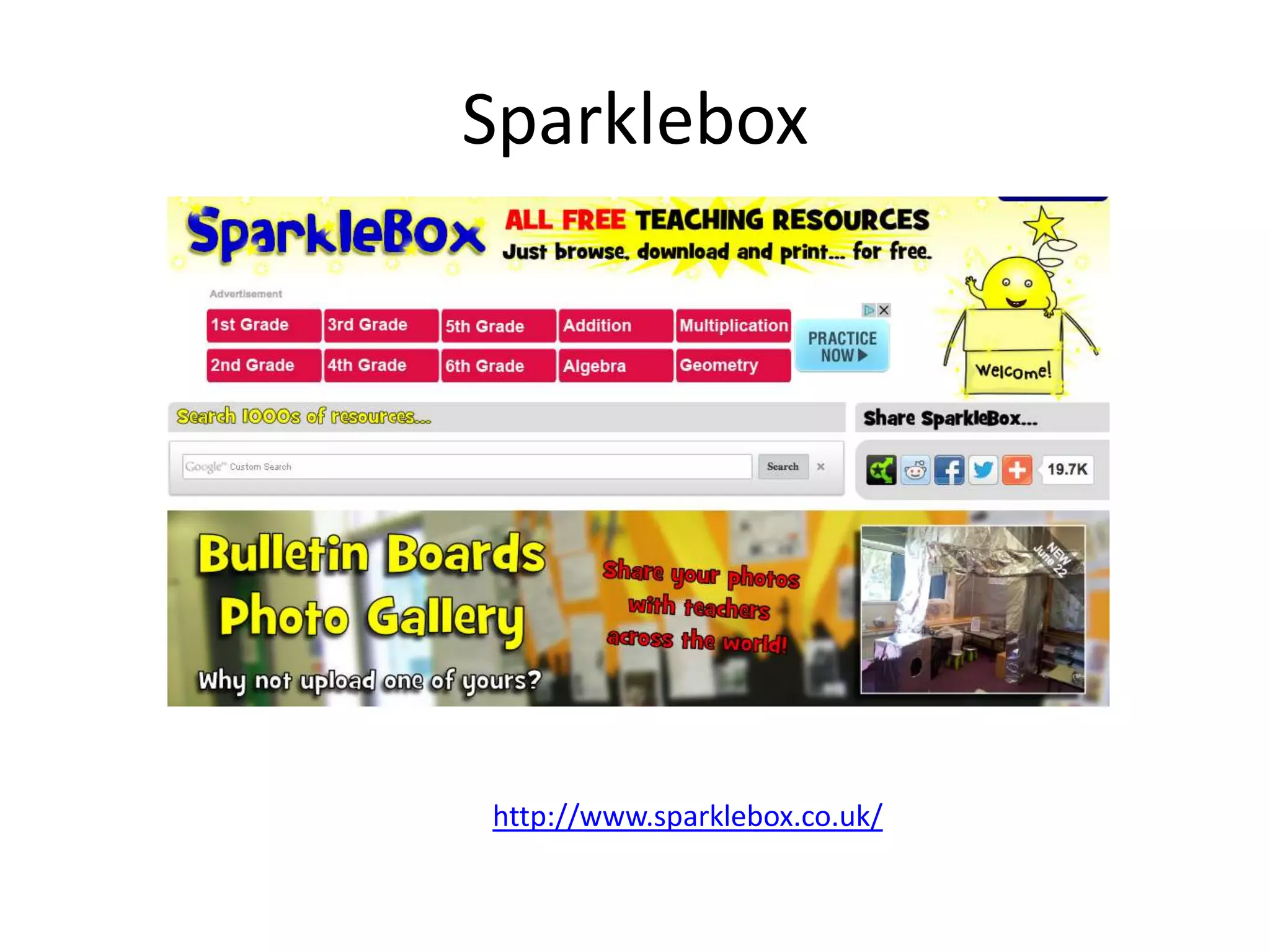Sparklebox
http://www.sparklebox.co.uk/
 