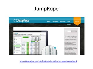 JumpRope
http://www.jumpro.pe/features/standards-based-gradebook
 