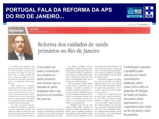 soranz@fiocruz.br
PORTUGAL FALA DA REFORMA DA APS
DO RIO DE JANEIRO...
 