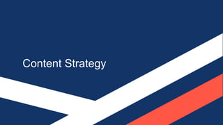 Content Strategy
 