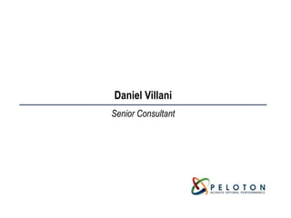 Daniel Villani
Senior Consultant
 
