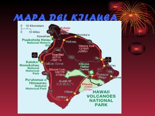 MAPA DEL KILAUEA 