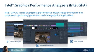 TDC2019 Intel Software Day - Otimizacao grafica com o Intel GPA | PDF