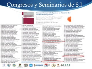 Congresos y Seminarios de S.I.
 