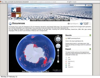 Monday 27 February 12
 