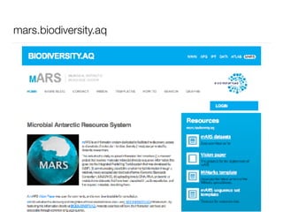 mars.biodiversity.aq
 