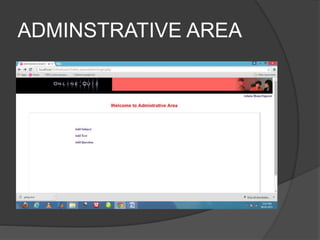 ADMINSTRATIVE AREA
 