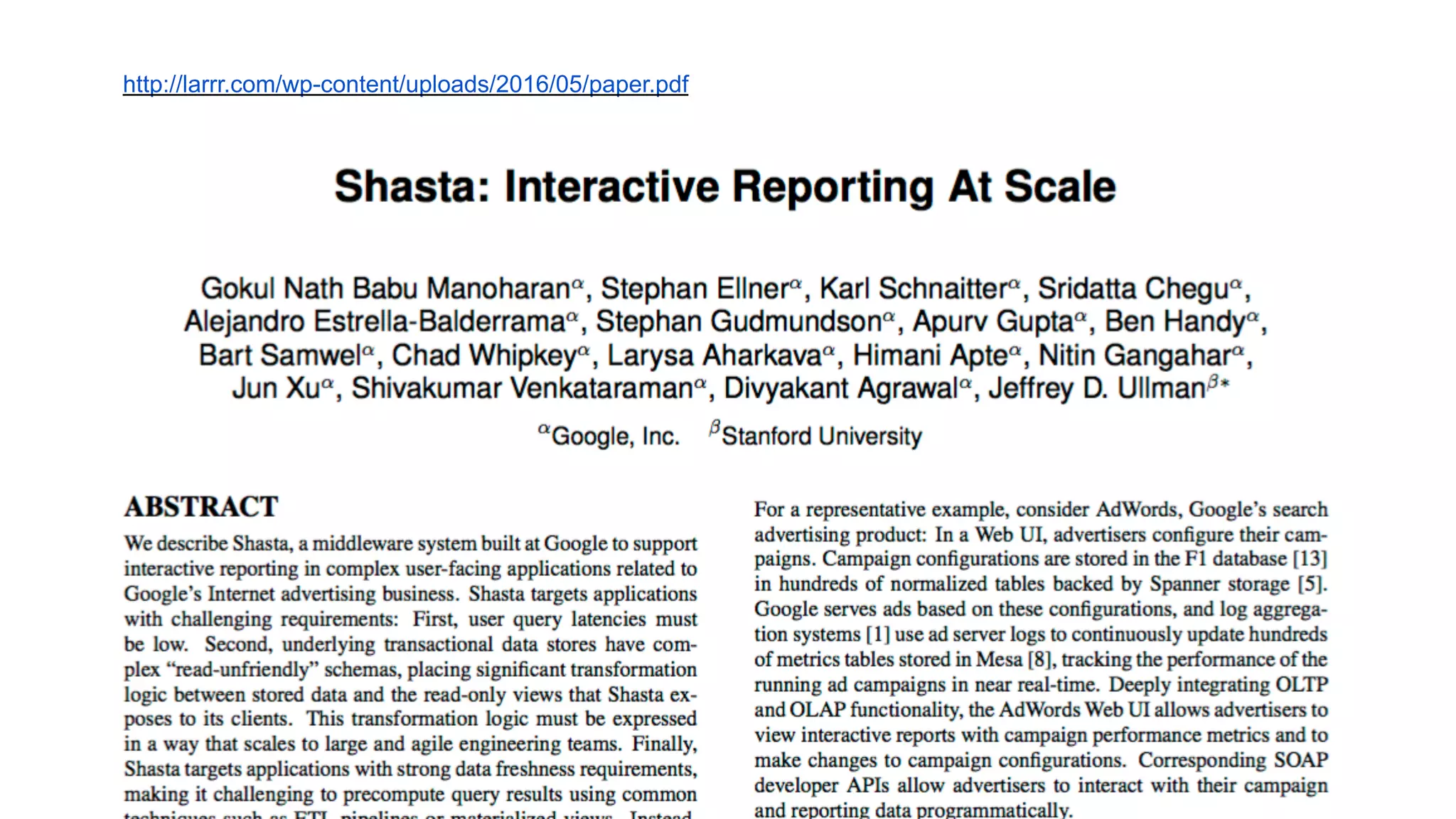 And Emerging Open-Source  BI Tools and Platforms http://larrr.com/wp-content/uploads/2016/05/paper.pdf 