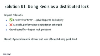 Deprecating Distributed Locks for Low Latency Event Consumption by ...