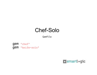 Cook Some Tasty Servers with Chef