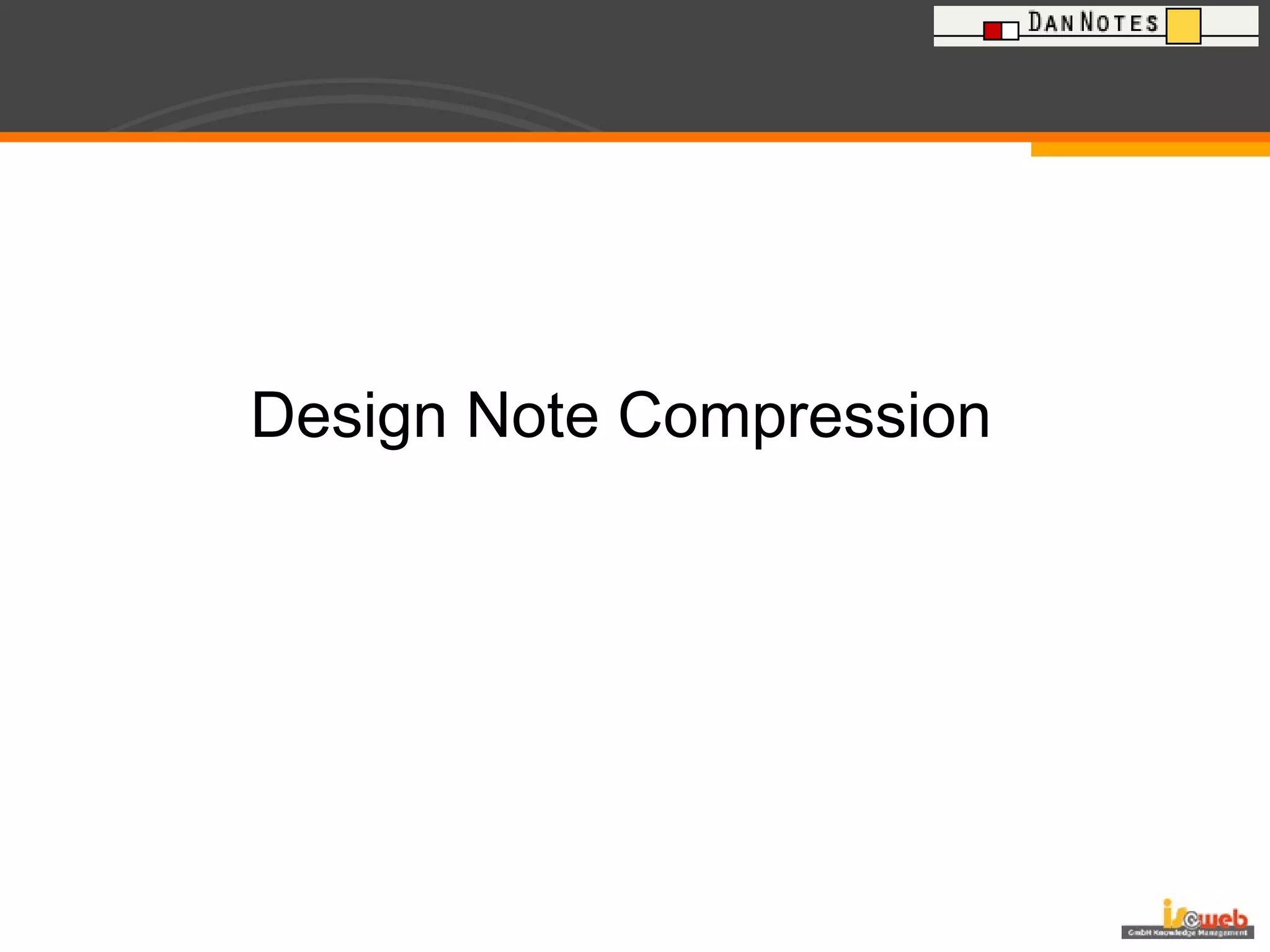 Design Note Compression 