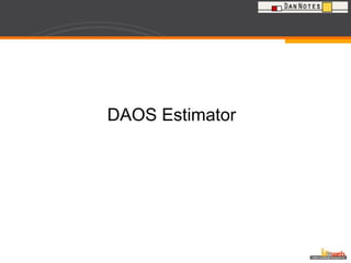 DAOS Estimator 