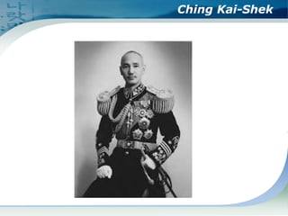 Ching Kai-Shek

 
