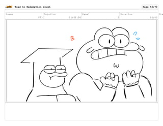 Scene
073
Duration
01:00:00
Panel
2
Duration
05:00
Dia
Toad to Redemption rough Page 56/70
 