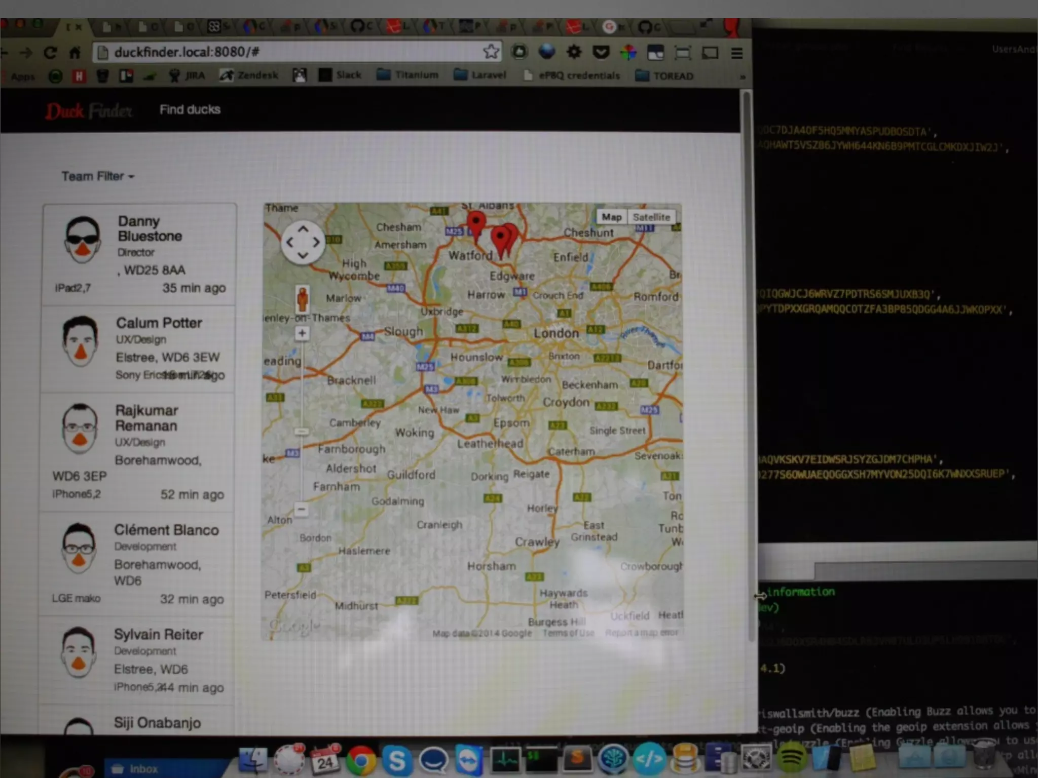 Danny finder - internal hackathon