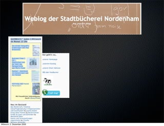 Mittwoch, 2. Dezember 2009
 