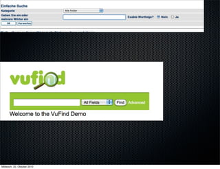 Mittwoch, 20. Oktober 2010
 