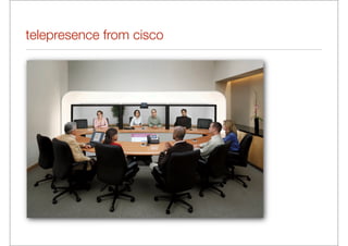 telepresence from cisco
 