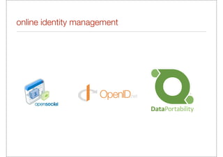online identity management
 