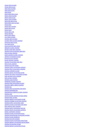 roman dans kursları
roman dans kursu
salsa dans kursları
salsa dans kursu
salsa dansı
salsa küba dans kursu
taksim dans kursları
taksim dans kursu
taksim dans okulları
taksimde dans kursu
taksimdeki dans kursları
tango dans
tango dans kursları
tango dans kursu
tango dansı
tango dansı izle
tango dansları
tekno dans öğren
ucuz dans kursları
ücretsiz dans kursları
ücretsiz dans kursları istanbul
ümraniye dans kursu
viva dans kursu
yonca evcimik dans okulu
dalgıçlık kursları istanbul
almanca özel ders istanbul
istanbul arel üniversitesi eğitimleri
boks kursları istanbul
güzel sanatlar kursları istanbul
istanbul muhasebe kursları
fransızca kurs istanbul
keman dersleri istanbul
istanbul üniversitesi özel ders
davul kursu istanbul
istanbul binicilik kulübü
istanbul kültür üniversitesi anlatımı
istanbul bilim üniversitesi videoları
istanbul voleybol kursları
istanbul teknik üniversitesi örnek
istanbul 29 mayis üniversitesi kursları
halk oyunları kursu istanbul
hobi kursları istanbul
istanbul yoga merkezi
solidworks kursları istanbul
istanbul bilgi üniversitesi kursları
ilkyardım eğitici eğitimi istanbul
istanbul nlp
istanbul bilim üniversitesi özel dersi
istanbul basketbol ligi
hızlandırılmış ingilizce kursları istanbul
istanbul arel
yüzme kursları istanbul avrupa yakası
istanbul gitar kursları
istanbul gelişim üniversitesi örneği
istanbul medipol üniversitesi dersleri
istanbul kültür üniversitesi nedir
istanbul ticaret üniversitesi özel dersi
özel ingilizce dersi istanbul
istanbul aydin üniversitesi seminer
istanbul teknik üniversitesi anlatımı
pilates merkezleri istanbul
istanbul ticaret üniversitesi kursu
istanbul kemerburgaz üniversitesi kursları
istanbul müzik akademisi
istanbul binicilik kulüpleri
istanbul ticaret üniversitesi dersi fiyatı
istanbul gelişim üniversitesi görsel eğitim
istanbul üniversitesi örneği
istanbul gelişim üniversitesi hocası
 