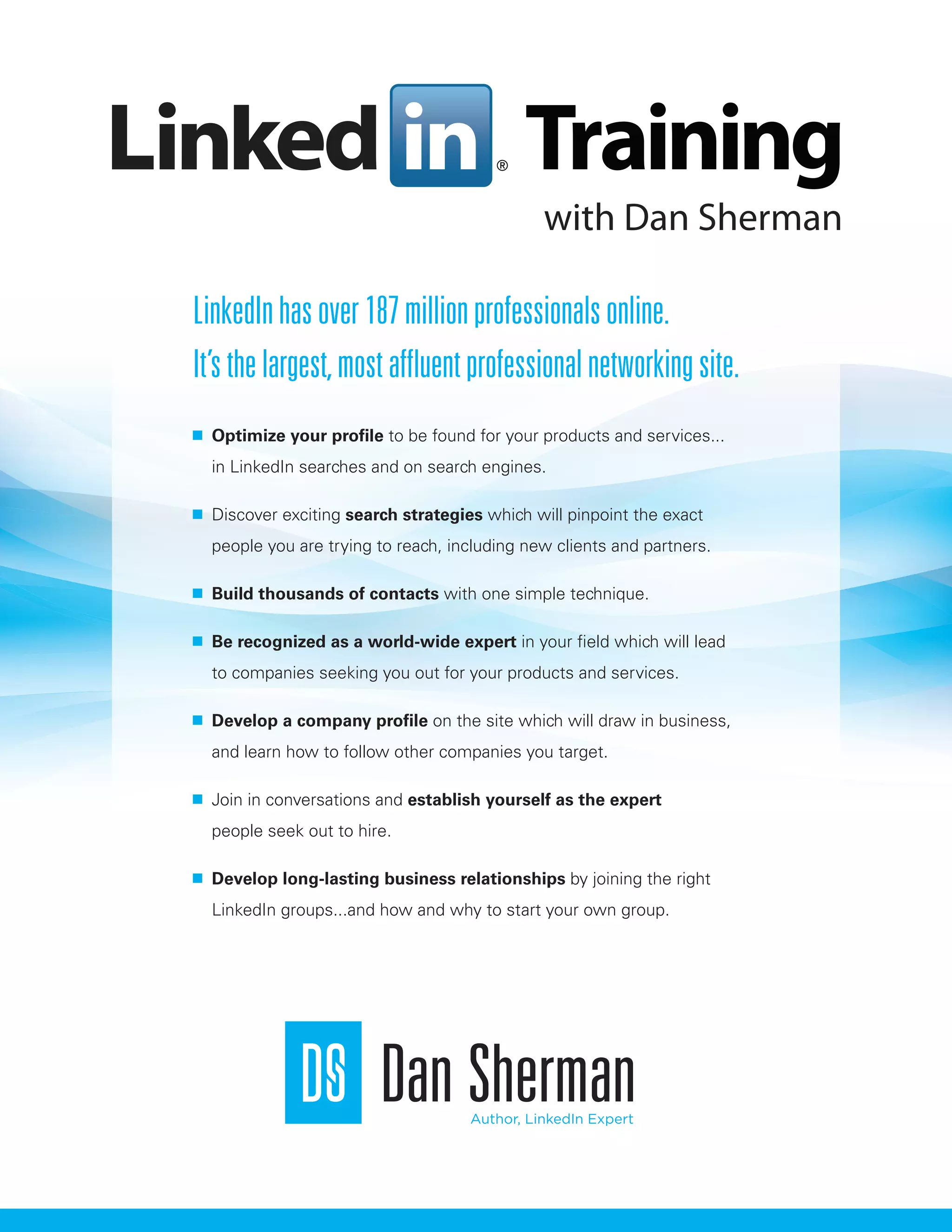 Dan Sherman LinkedIn Training | PDF