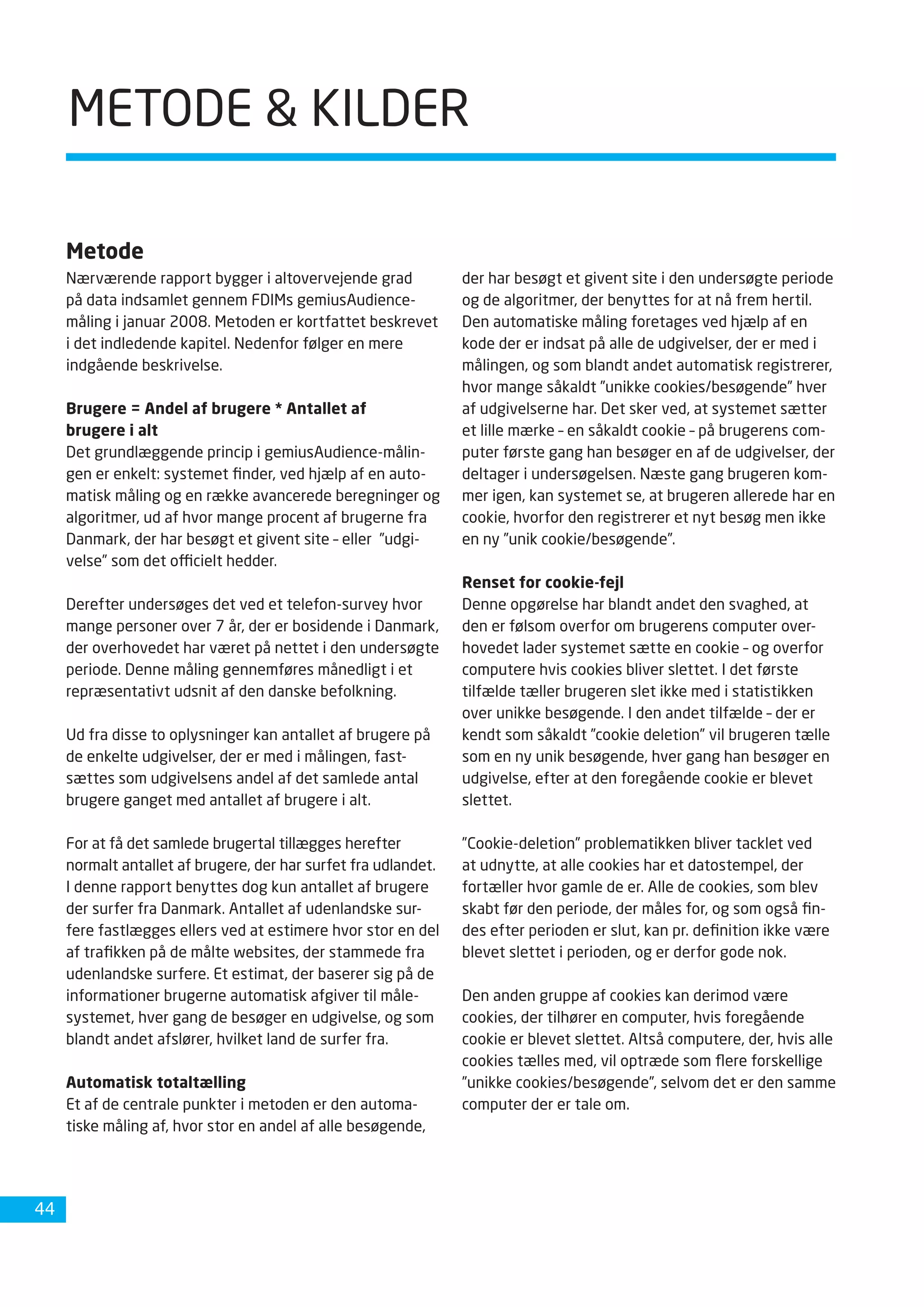 Dansk Internetbrug 2008 Fdim