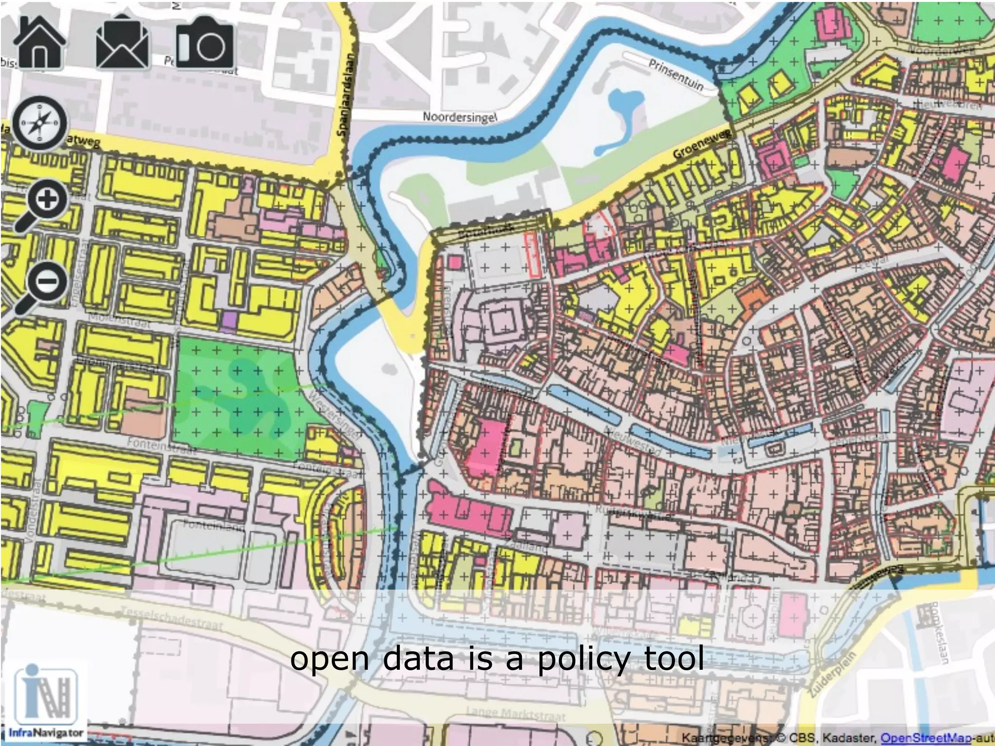 open data is a policy tool
 