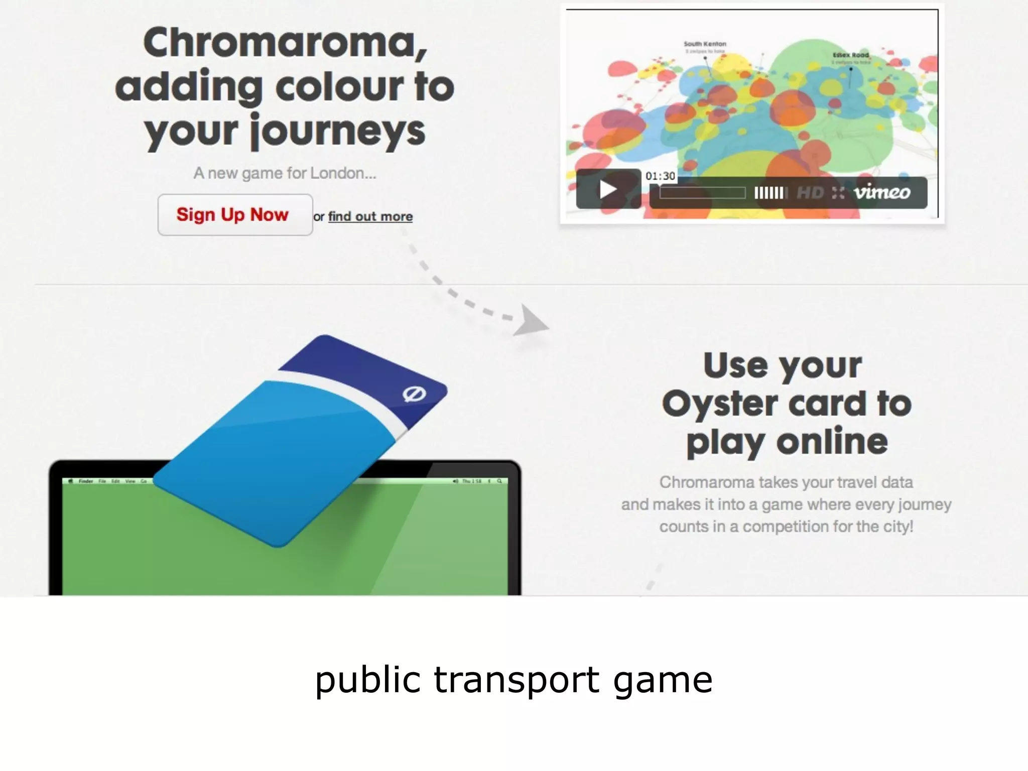 public transport game
 