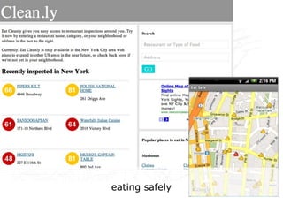 Networked life, eat
       safe to networked
work, networked learning



        eating safely
 