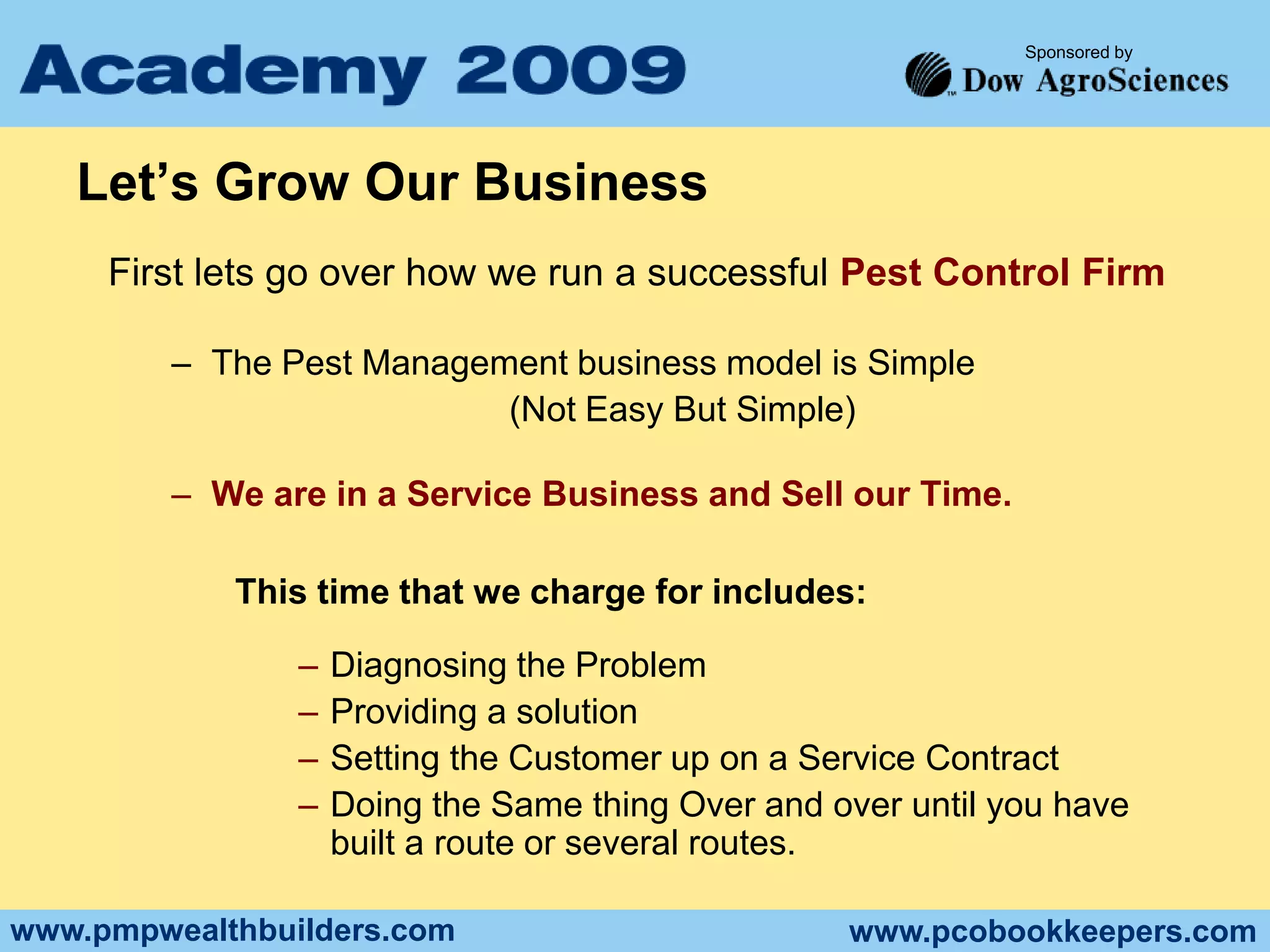 How do we weather the storm?MEASURE the results of all your programs and increase the profitable services and decrease the unprofitable services