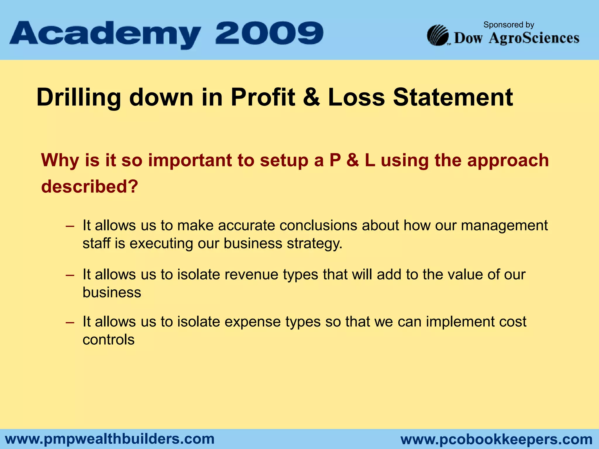 Let’s Grow Our BusinessYou need a Plan…The plan must focus on growing	your customer list as well as selling 	more to existing customersThis is the Asset that will spit out the profits.Remember- The PCO business is not a high margin business.  Rather it is a moderate margin business where you generate high profits from customers that use your service on a scheduled recurring business