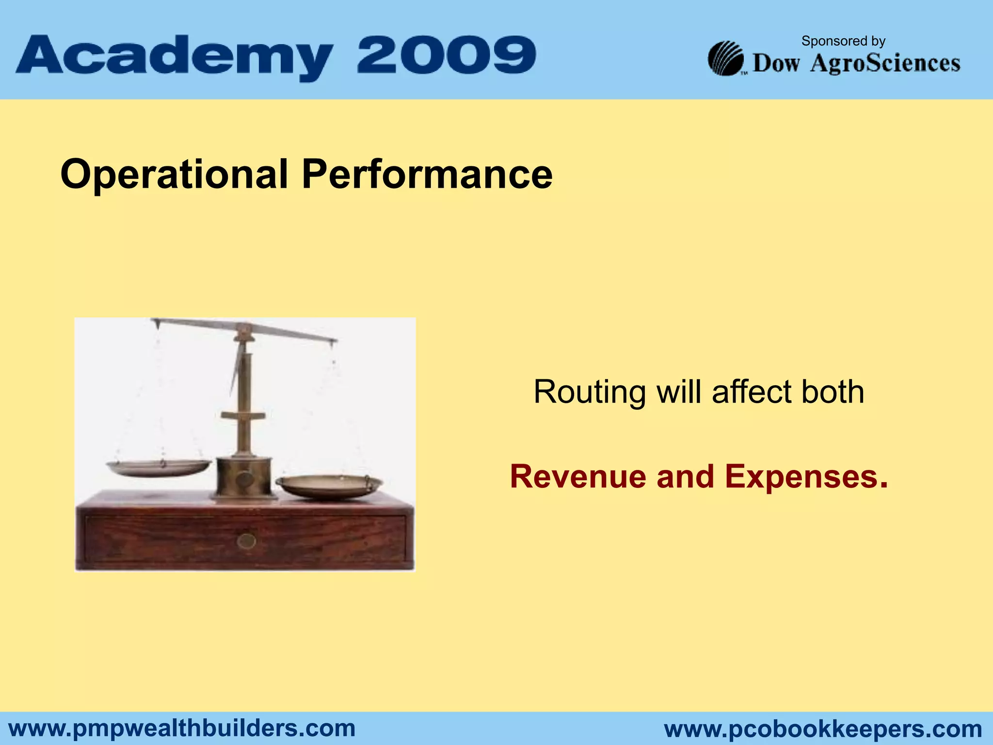 Marketing Math for the PCO