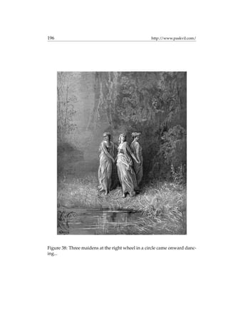 196 http://www.paskvil.com/
Figure 38: Three maidens at the right wheel in a circle came onward danc-
ing...
 