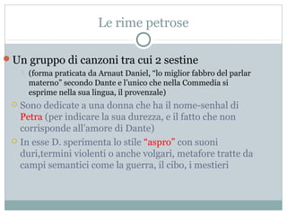 Dante biografia e produzione | PPT