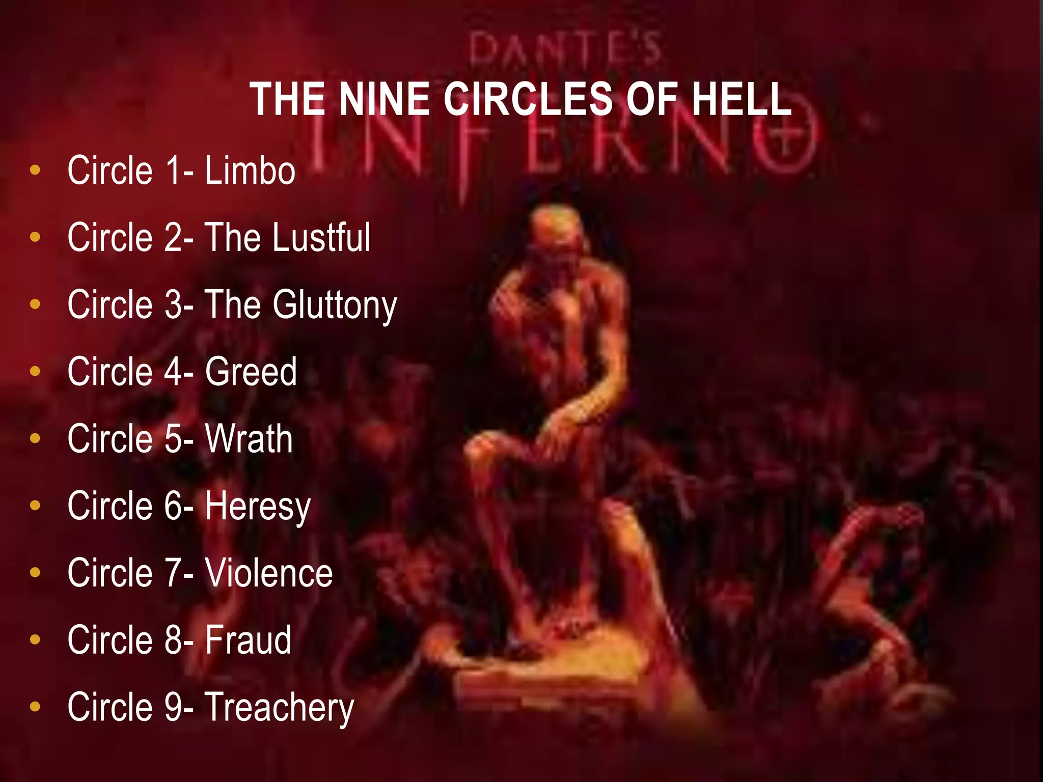 Dante's inferno | PPTX