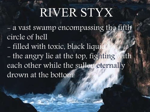 Dante’s Inferno Circle 5 | PPT