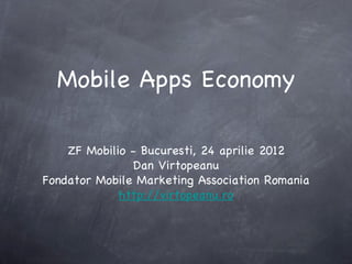 Mobile Apps Economy