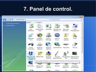 4. Barras de tareas de un escritorio 