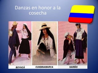 Danzas en honor a la cosecha