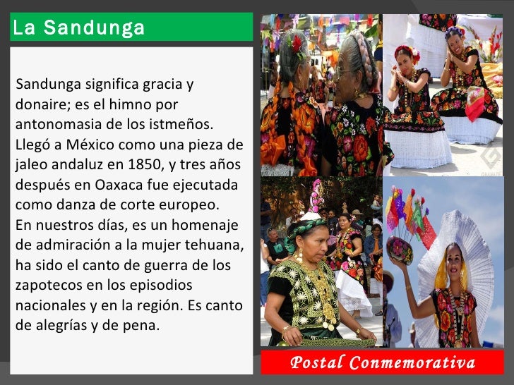 La Sandunga En Zapoteco Y Español es.slideshare.net