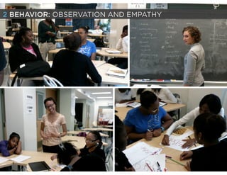 2 BEHAVIOR: OBSERVATION AND EMPATHY
 