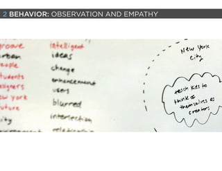 2 BEHAVIOR: OBSERVATION AND EMPATHY
 